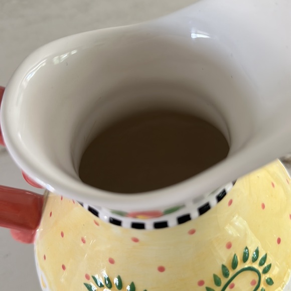 Mary Engelbreit Water Pitcher 9" T x 8" W - Picture 6 of 6